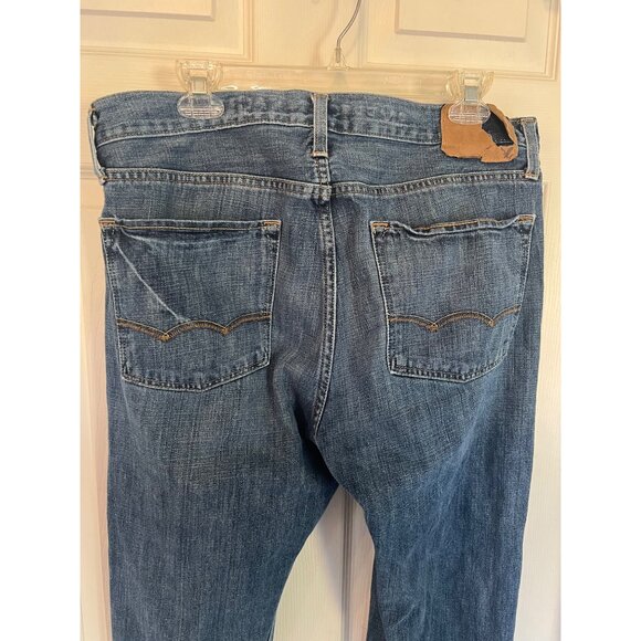 American Eagle Outfitters Original Straight Medium Wash 34 X 34 Men's Jeans - Picture 4 of 10